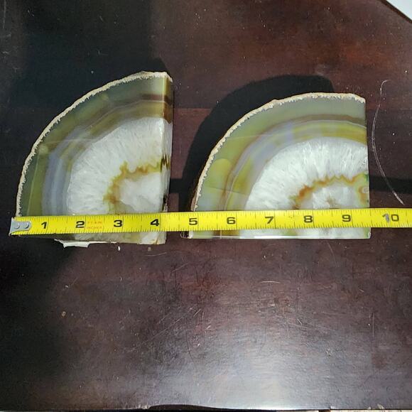 Natural QUARTZ Polished Book Ends - Picture 9 of 10